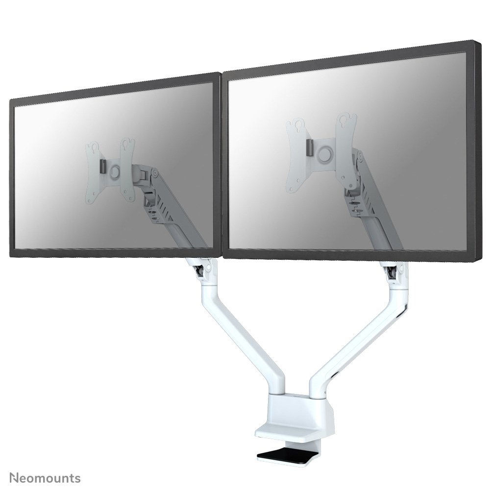 Neomounts FPMA-D750DWHITE Monitor arm 10-32" - gas spring - Topfix